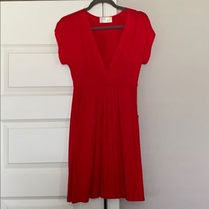 Cotton red dress